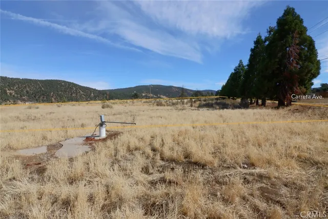 a view of yard covered with snow in outdoor space