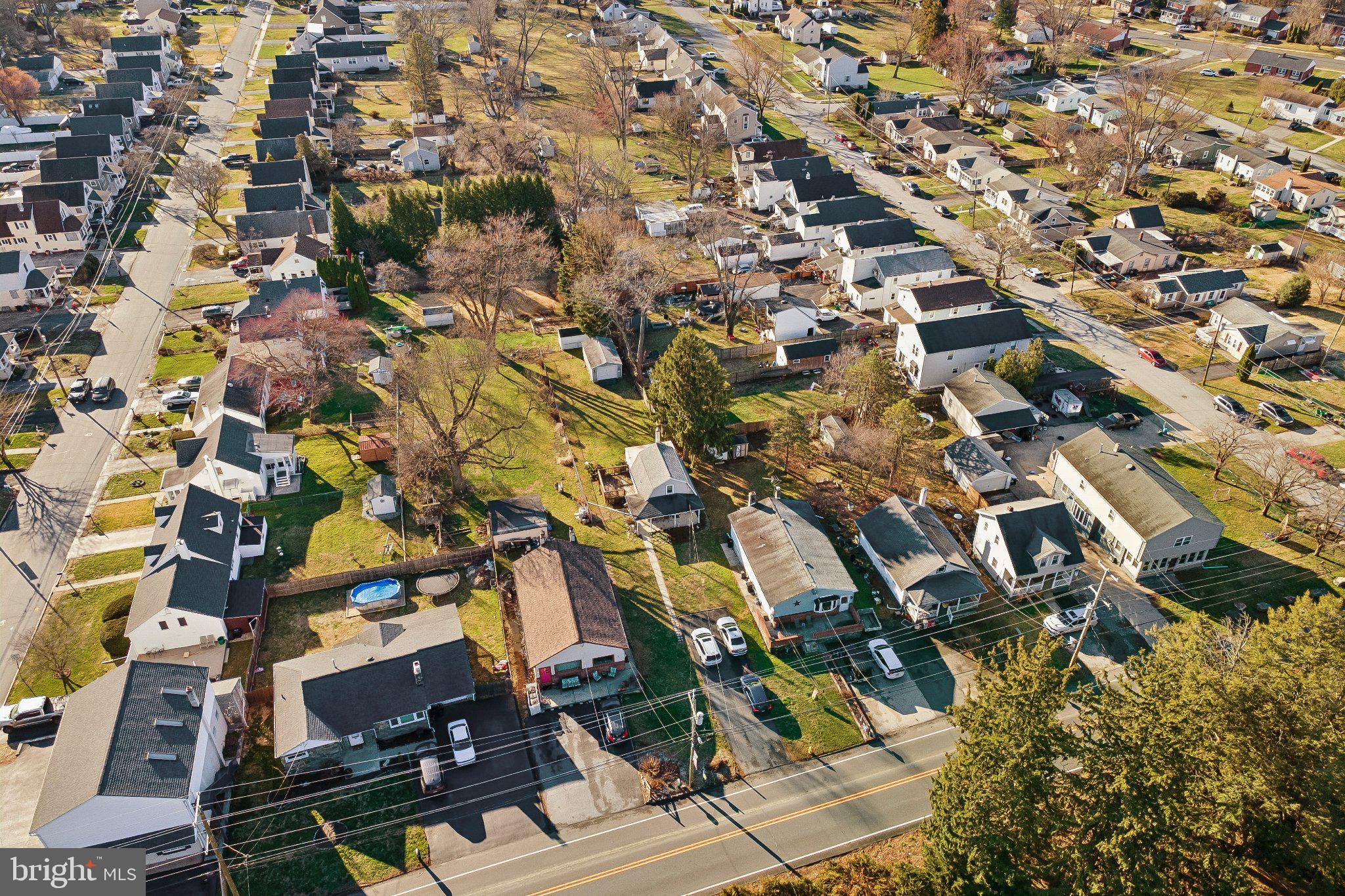 309 Dutton Mill Road Brookhaven, PA 19015 - Photo 22 of 24 Charming suburban landscape from above.