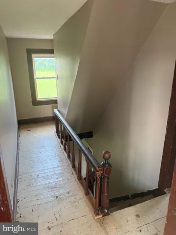 a room with a sink and a window