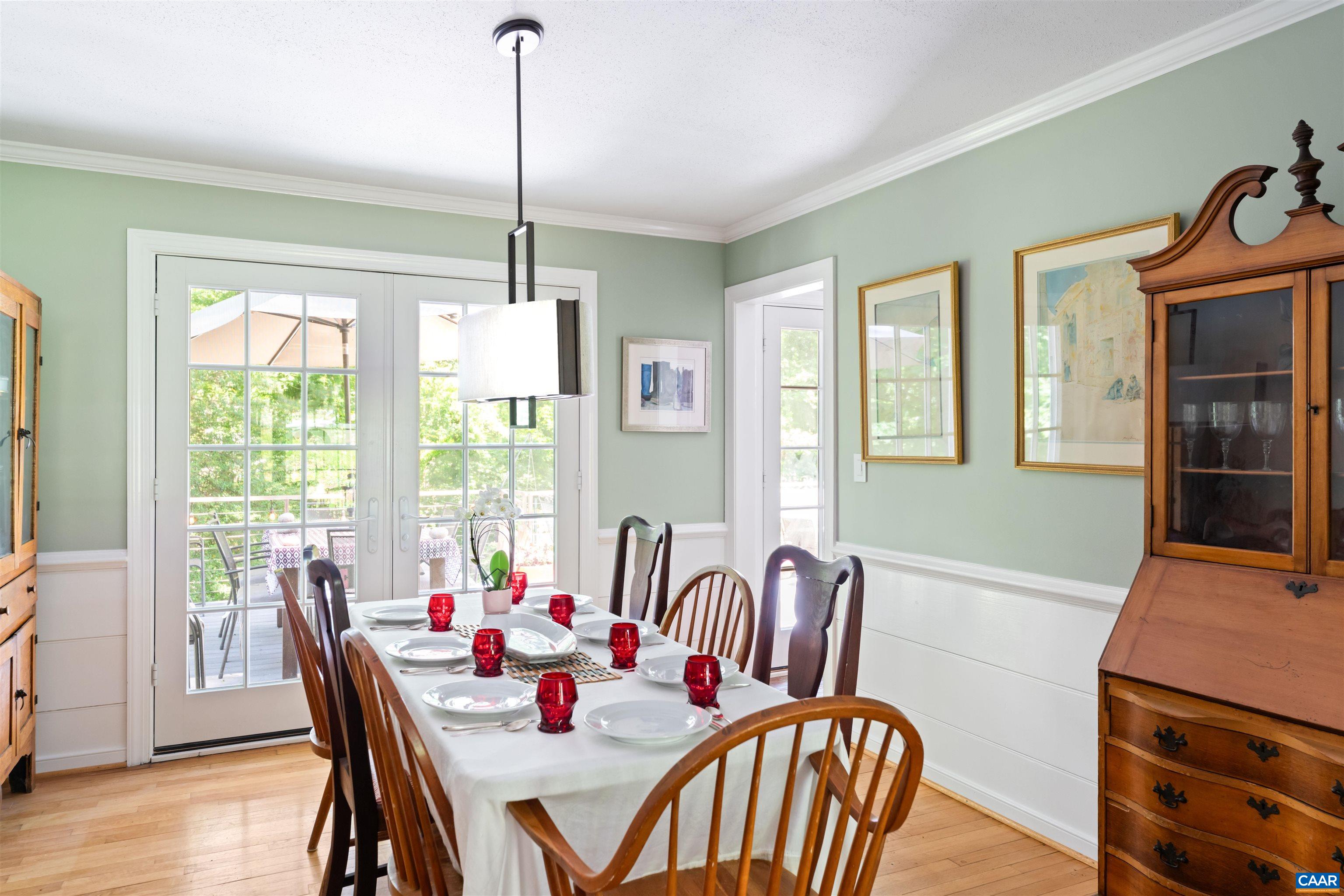 1718 Old Forge Road Charlottesville, VA 22901 - Photo 9 of 48 Dining Room opens to deck