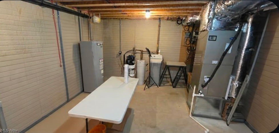 3989 Court Road Wakeman, OH 44889 - Photo 23 of 36 Storage room/Water Filter/Softener, Heat Pump