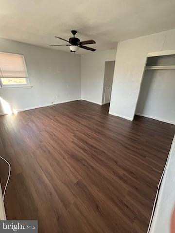 216 Boro Road, Unit A Secane, PA 19018 - Photo 8 of 14 wooden floor in an empty room