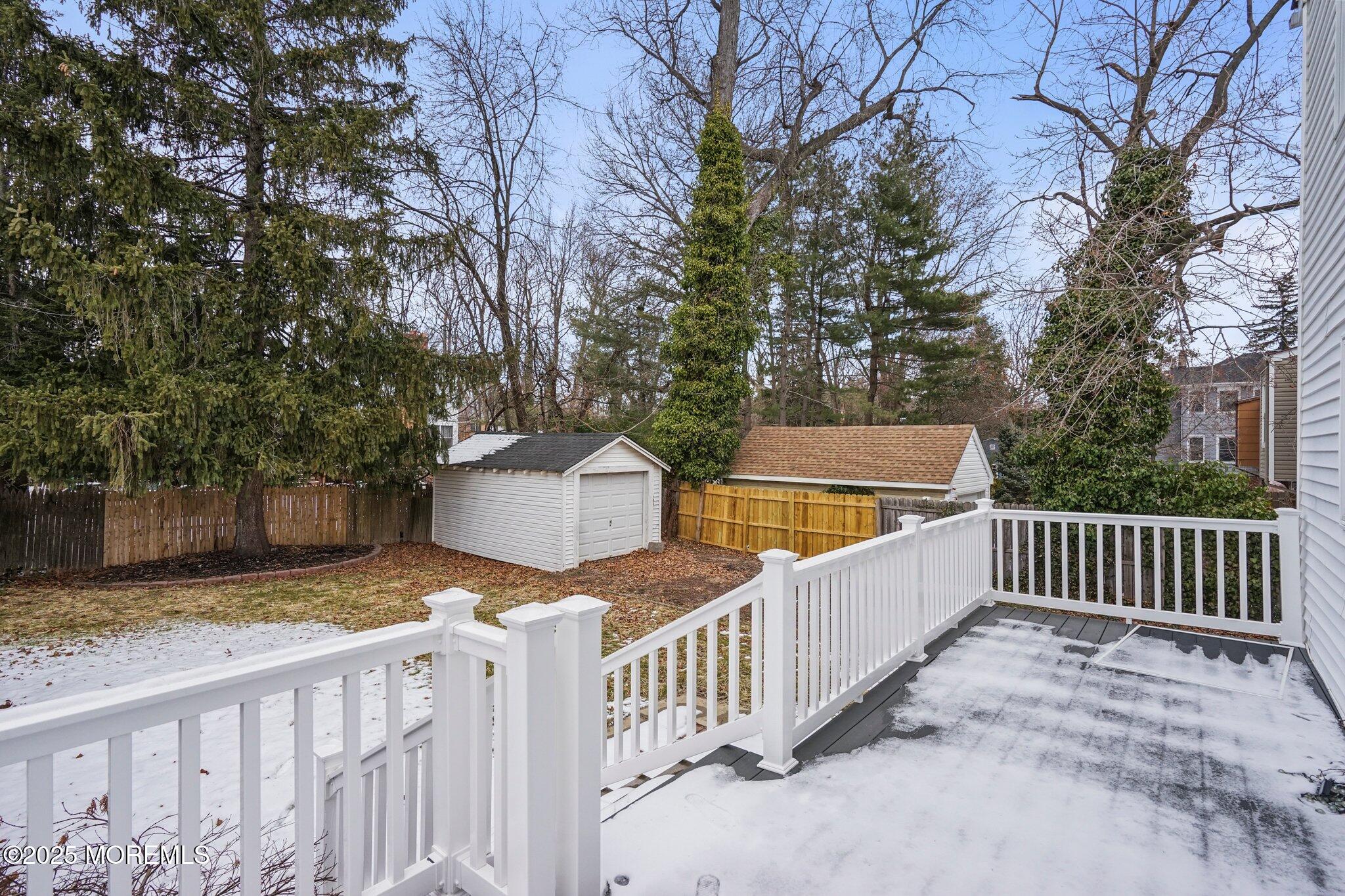 328 Main Street Matawan, NJ 07747 - Photo 22 of 23 back deck
