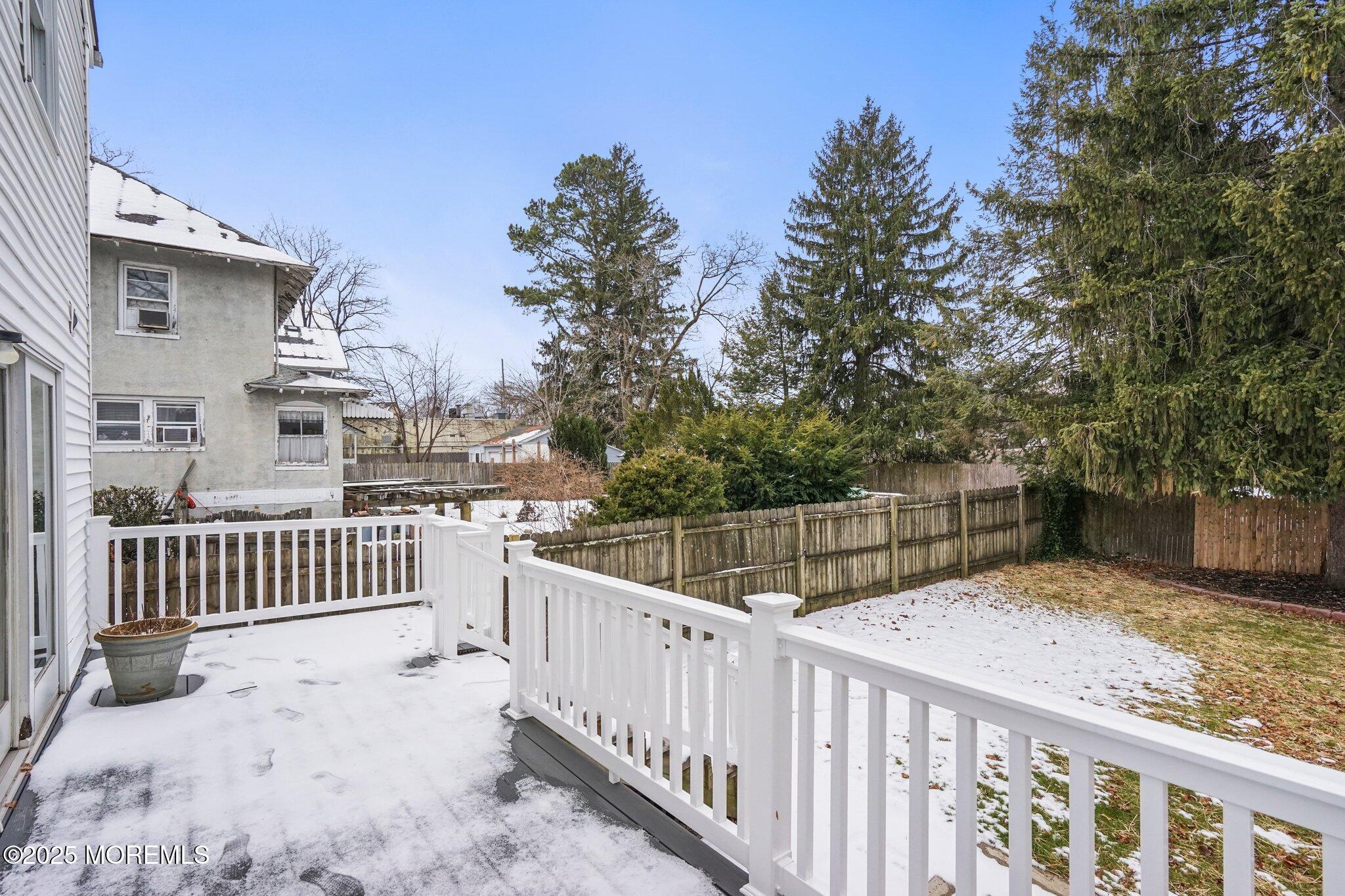 328 Main Street Matawan, NJ 07747 - Photo 23 of 23 back deck
