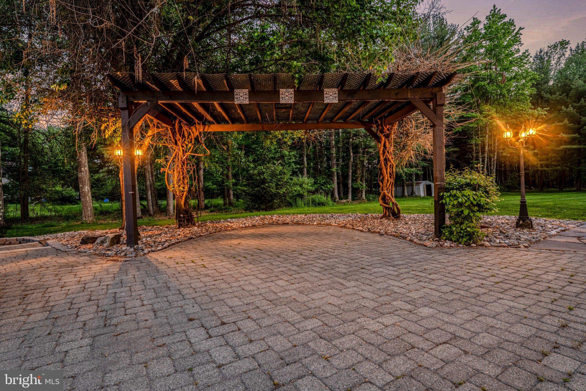 97 Union Road Frenchtown, NJ 08825 - Photo 88 of 112 Charming pergola in serene garden