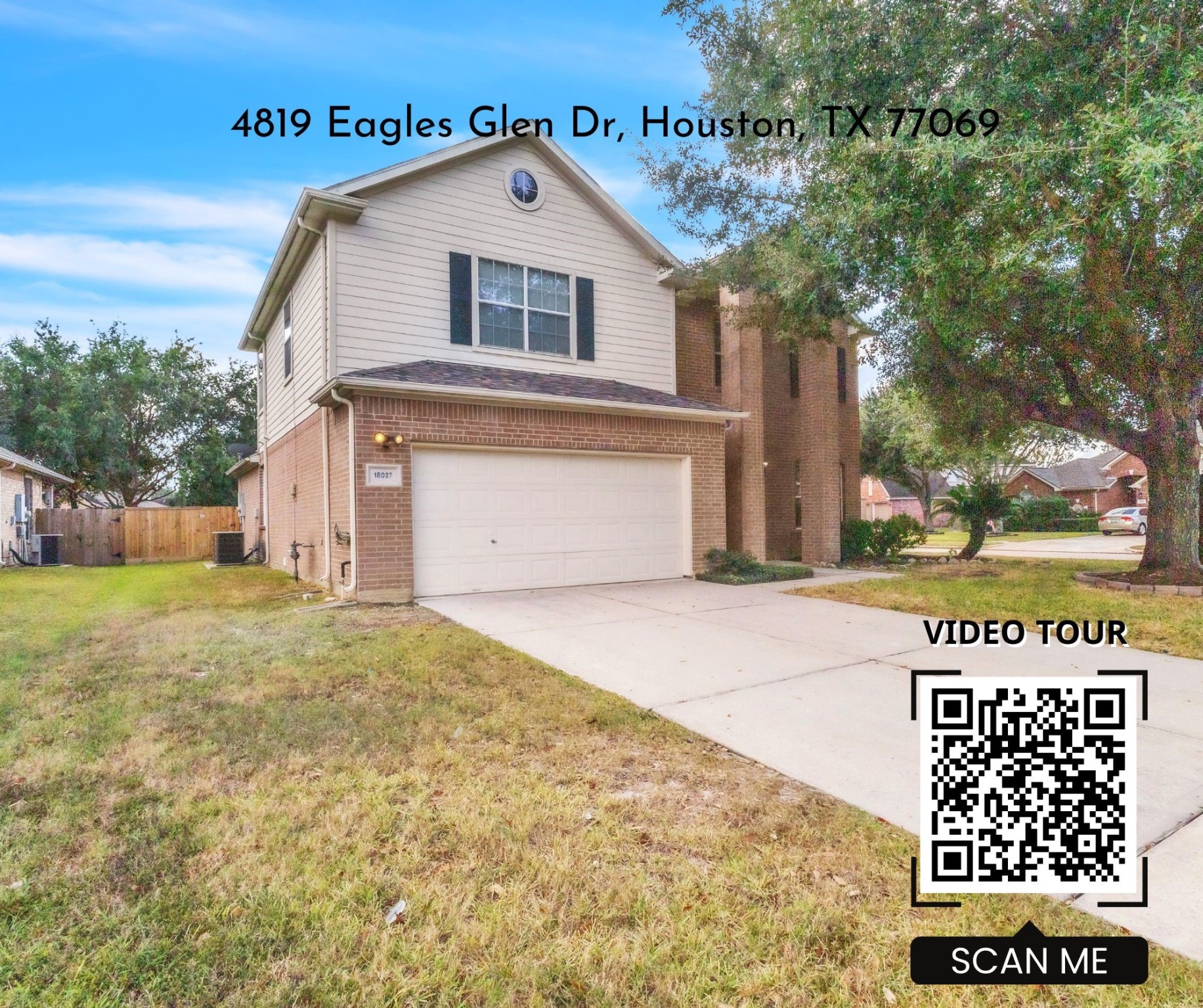 18027 Oak Orchard Lane Cypress, TX 77433 - Photo 2 of 37 a front view of a house with a yard