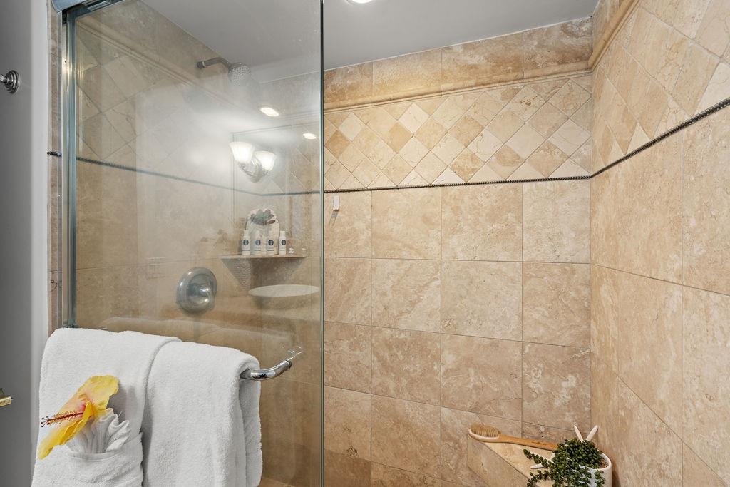 3785 Lower Honoapiilani Road, Unit 208 Lahaina, HI 96761 - Photo 37 of 50 a bathroom with a shower
