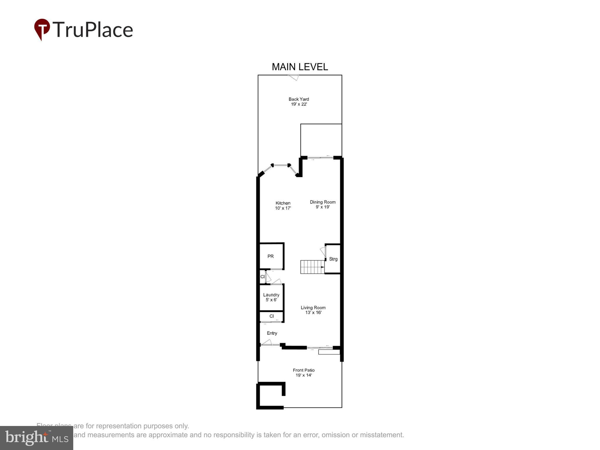 1309 Northgate Square Reston, VA 20190 - Photo 43 of 44 Floor Plan Level 1