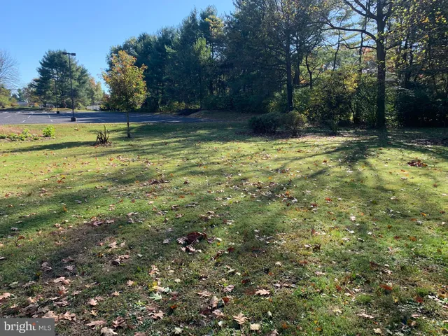a view of pool with trees in the background