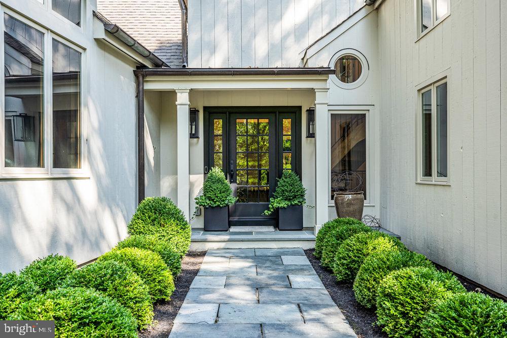 176 Rolling Hill Road Skillman, NJ 08558 - Photo 2 of 44 Charming entryway with lush greenery.