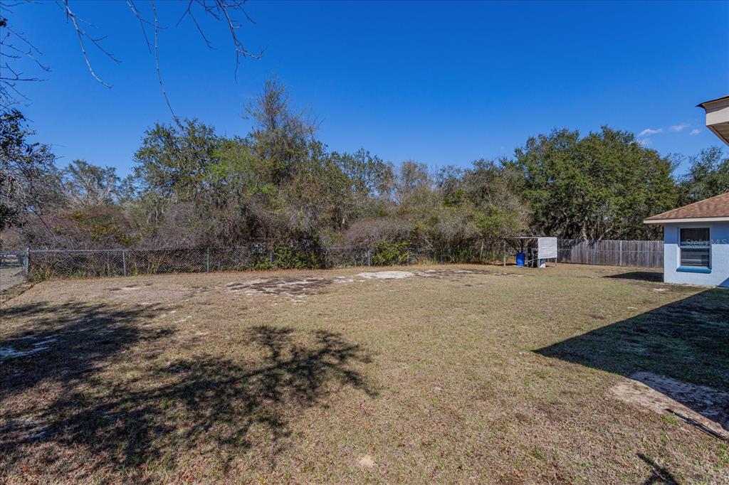 119 Spruce Road Ocala, FL 34472 - Photo 22 of 23 a view of a yard with a house