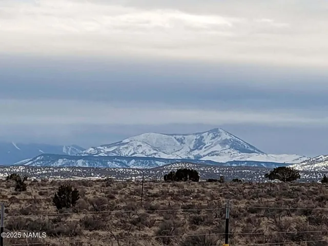 a view of a snow on the field