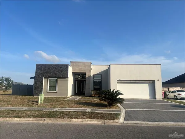 a view of a house with a patio