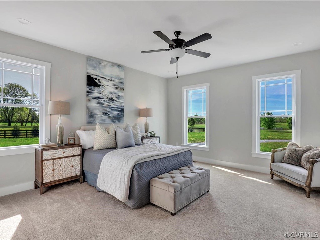 Lot 22 Old Ridge Road Farmville, VA 23901 - Photo 18 of 35 a bedroom with a bed couch and windows