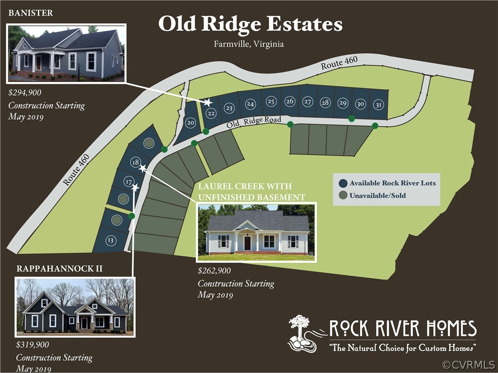 Lot 22 Old Ridge Road Farmville, VA 23901 - Photo 35 of 35 a close up of a sign on the wall