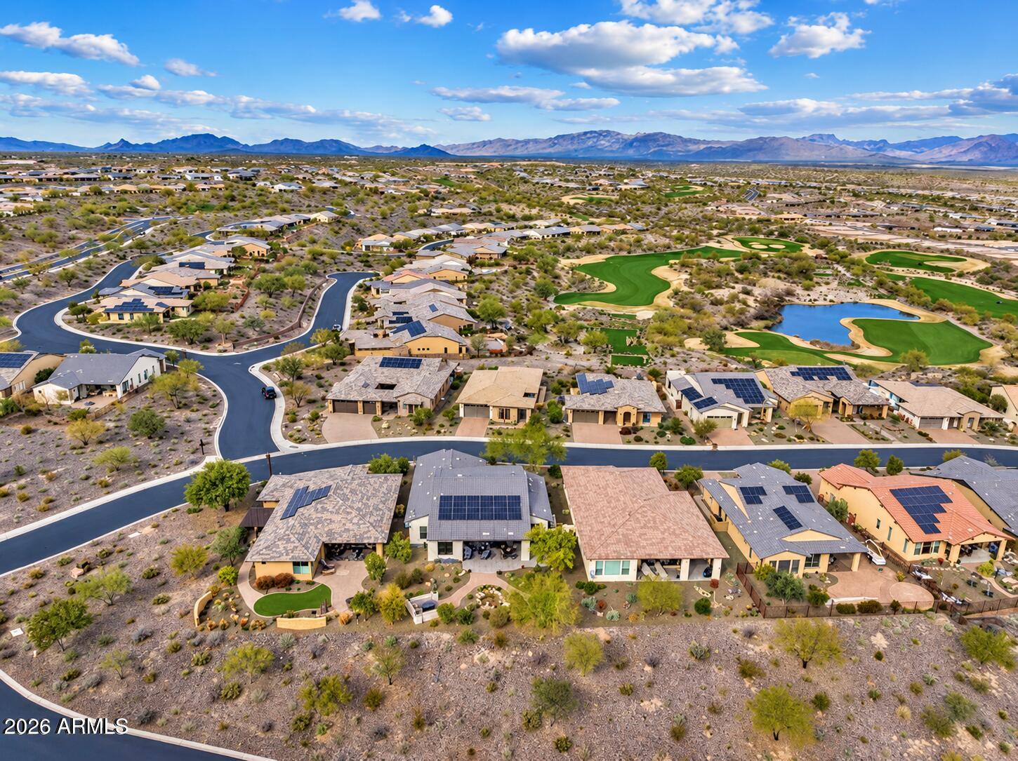 3385 Rising Sun Ridge Wickenburg, AZ 85390 - Photo 34 of 35 Areal of Backyard