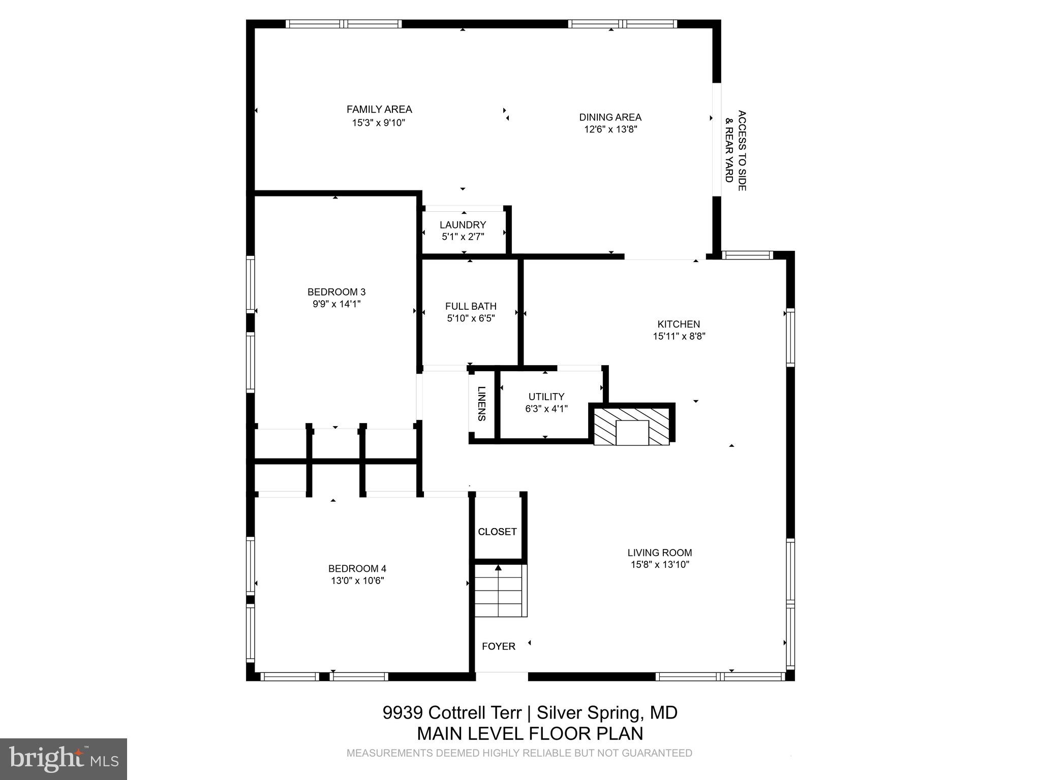 9939 Cottrell Terrace Silver Spring, MD 20903 - Photo 31 of 33 a picture of floor plan