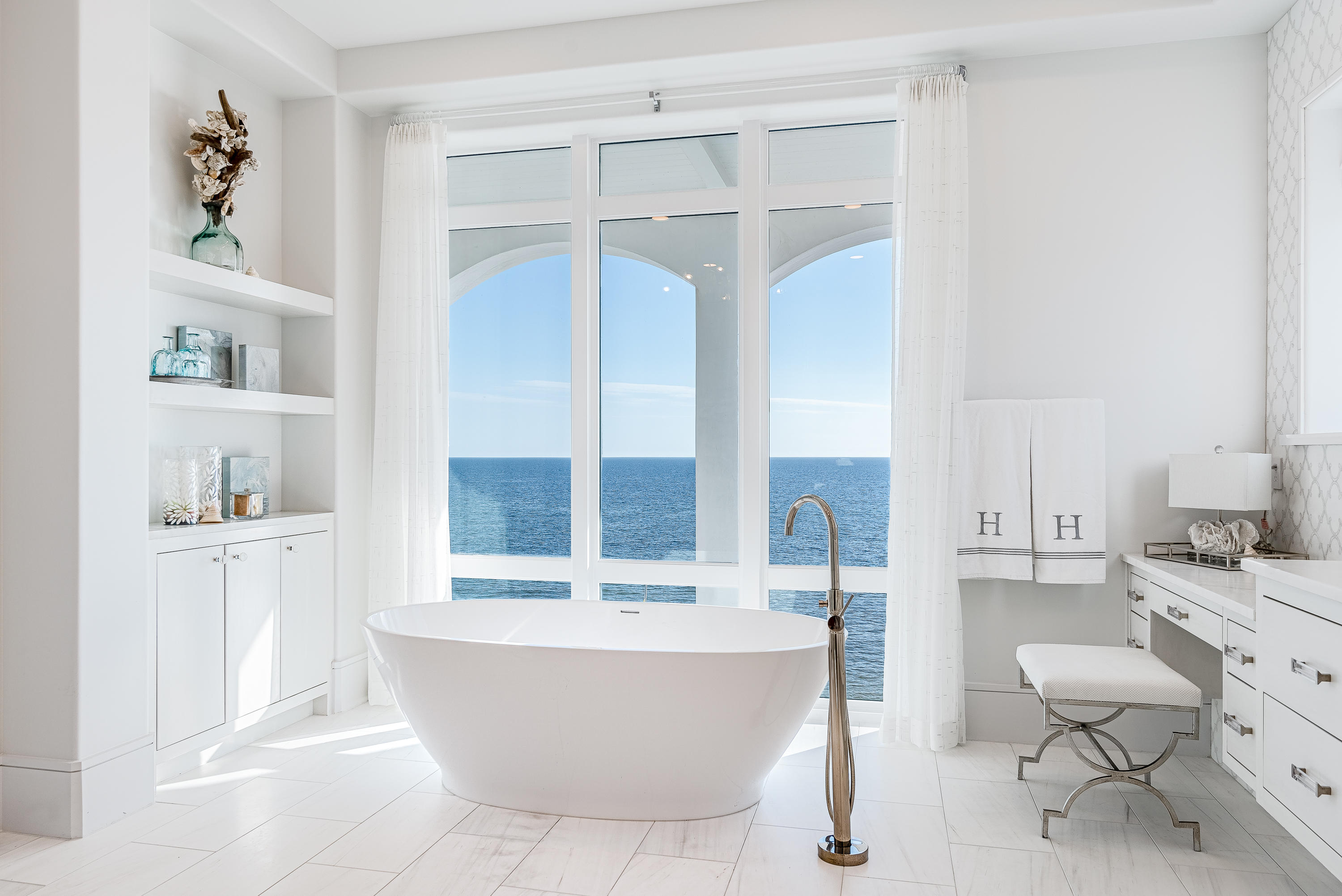 3010 East County Highway 30A Santa Rosa Beach, FL 32459 - Photo 23 of 54 a bathroom with a bathtub and shower