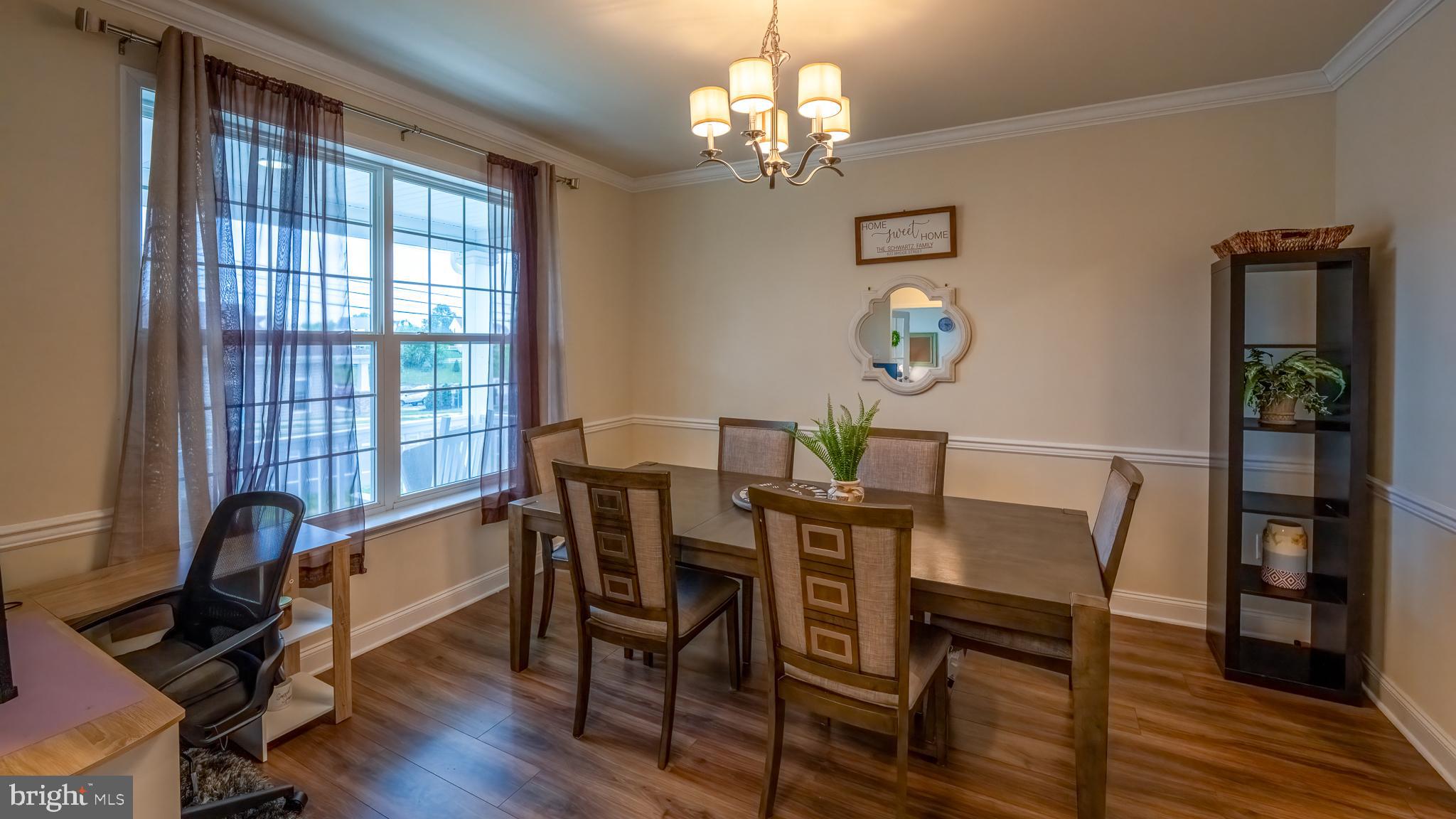 622 Bridge Street Spring City, PA 19475 - Photo 13 of 46 Formal Dining Room with Crown Molding