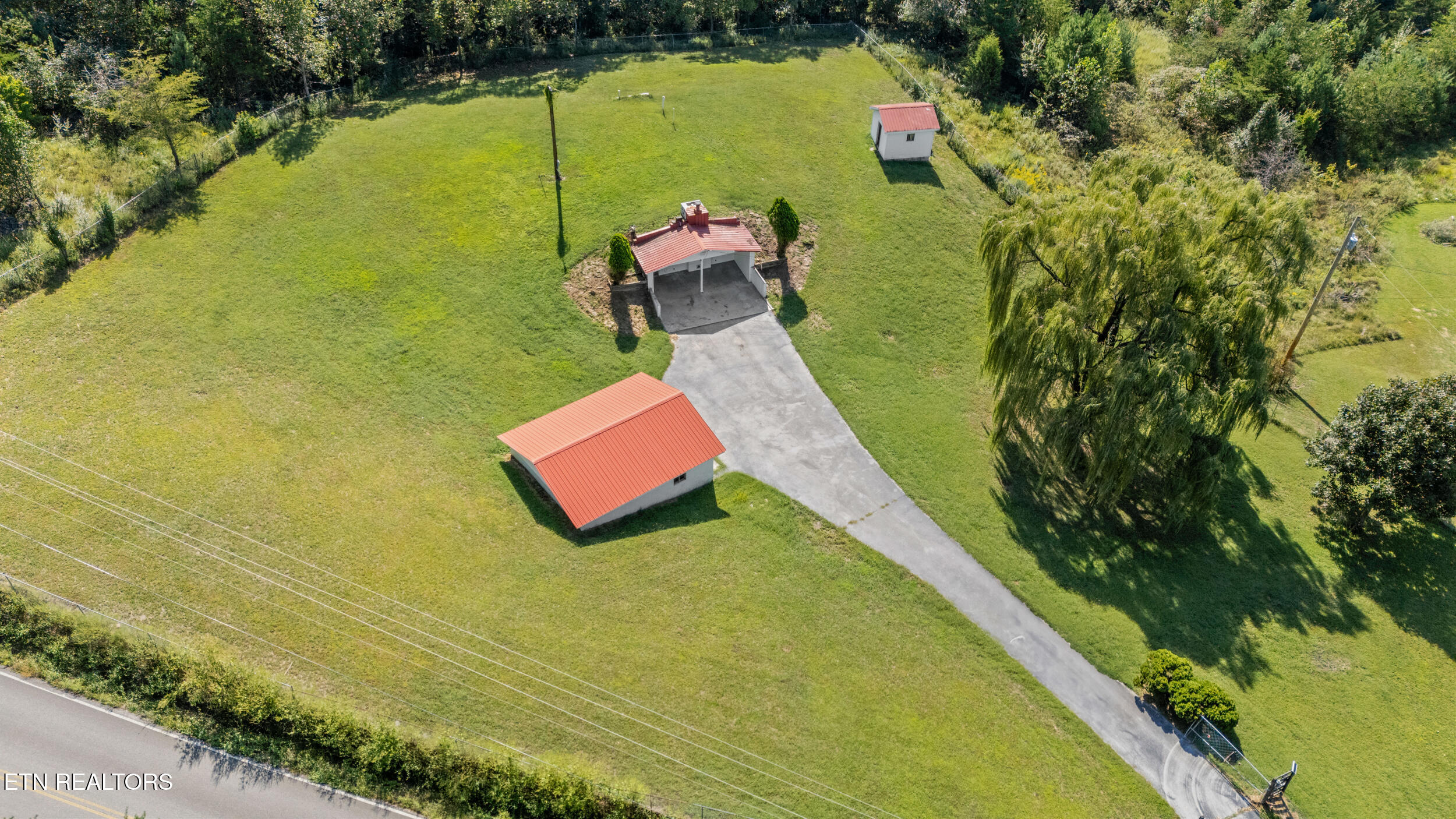1803 Mountain View Road Robbins, TN 37852 - Photo 16 of 31 Aerial view of the property