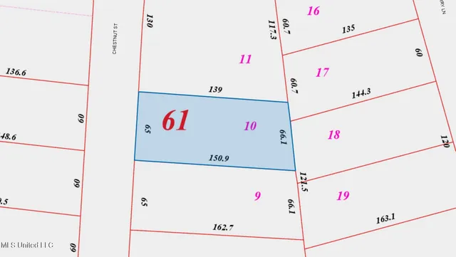 $10,500 | Nsn Chestnut Street, Pass Christian, MS 39571