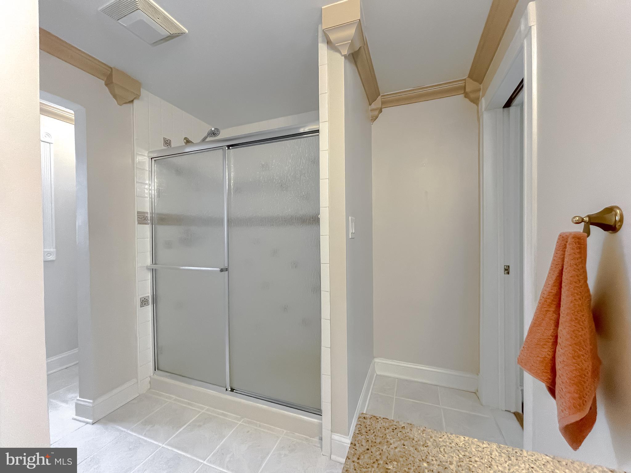 239 Frontier Trail Lusby, MD 20657 - Photo 22 of 73 Step-in shower and separate toilet area