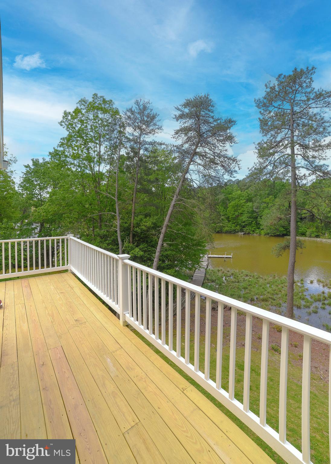 239 Frontier Trail Lusby, MD 20657 - Photo 27 of 73 View of Mill Creek from sunroom deck