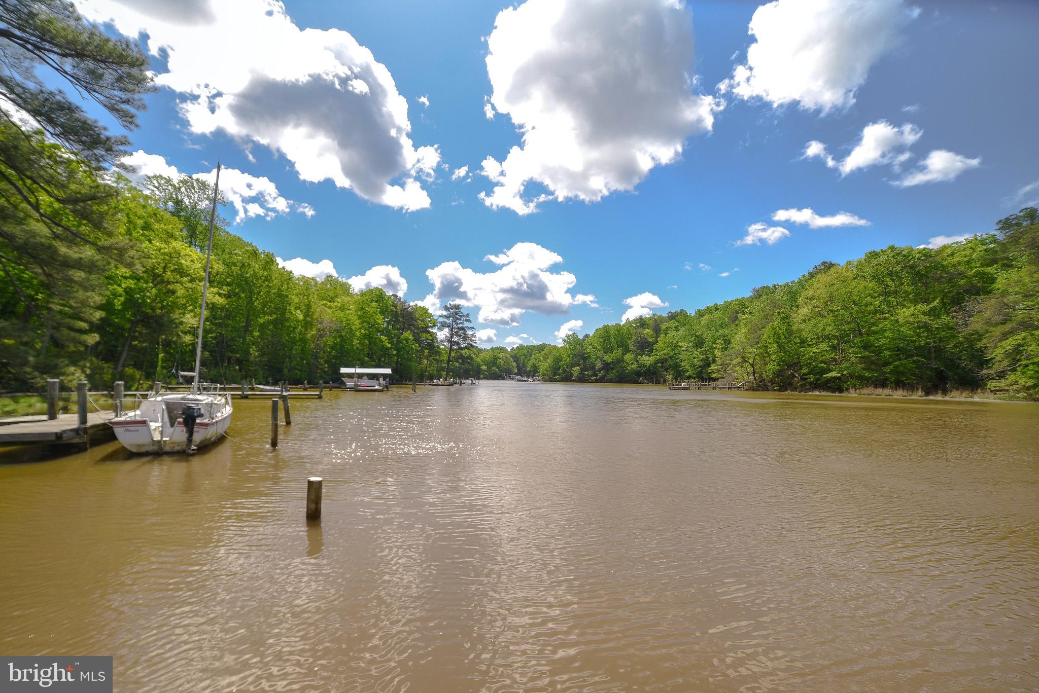 239 Frontier Trail Lusby, MD 20657 - Photo 5 of 73 View down Mill Creek that leads to the Chesapeake
