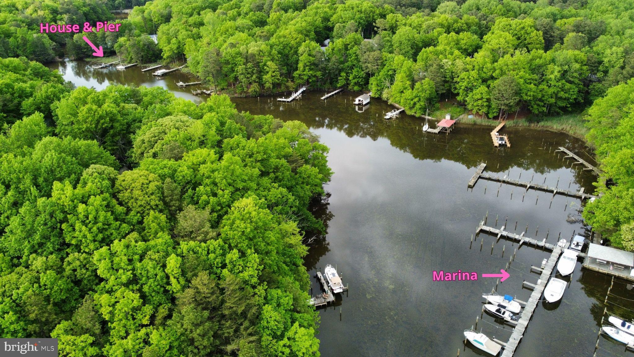 239 Frontier Trail Lusby, MD 20657 - Photo 68 of 73 Marina located on the creek