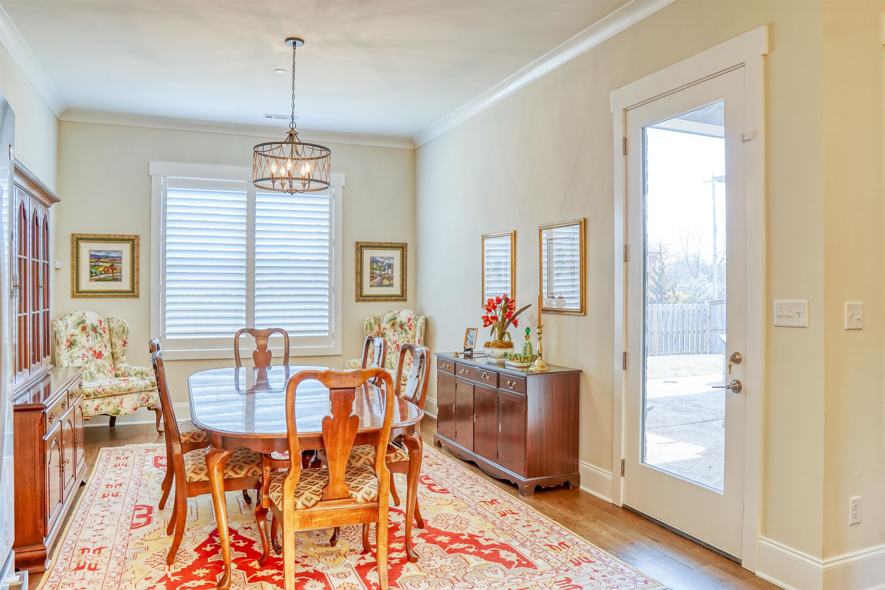 3538 Rokeby Farm Lane Collierville, TN 38017 - Photo 15 of 24 a view of a dining room with furniture and wooden floor