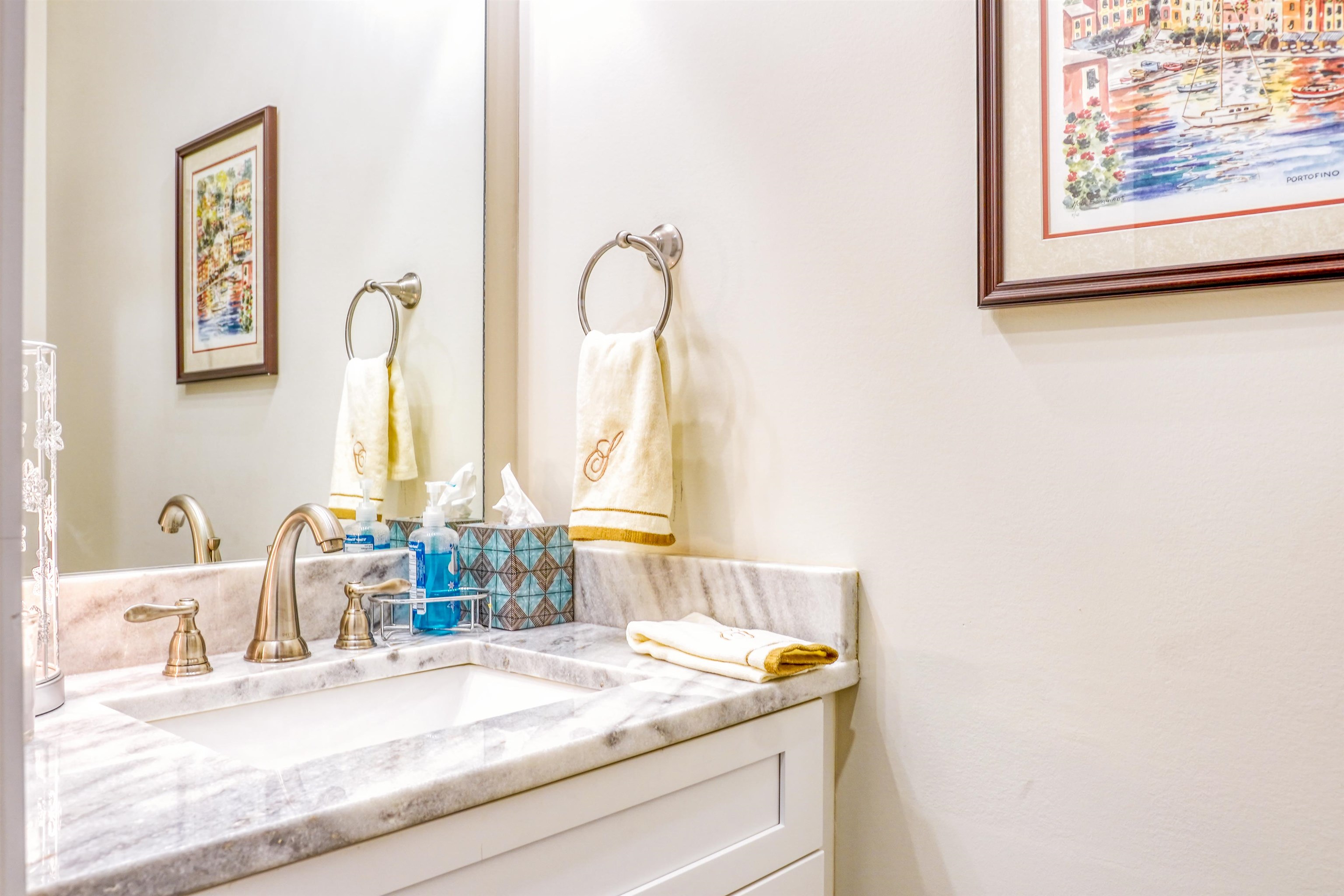 3538 Rokeby Farm Lane Collierville, TN 38017 - Photo 7 of 24 a bathroom with a granite countertop sink and a window