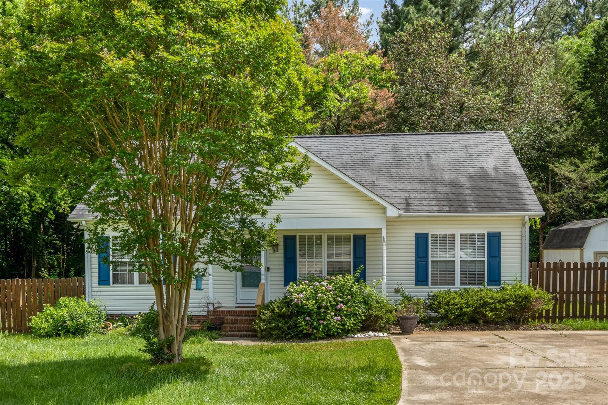159 Pitts School Road Northwest Concord, NC 28027 - Photo 31 of 31 front view of house with a yard