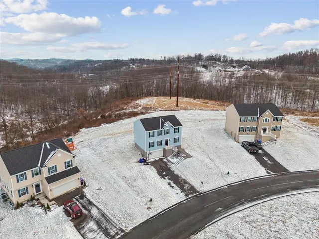 a view of a lake with a terrace