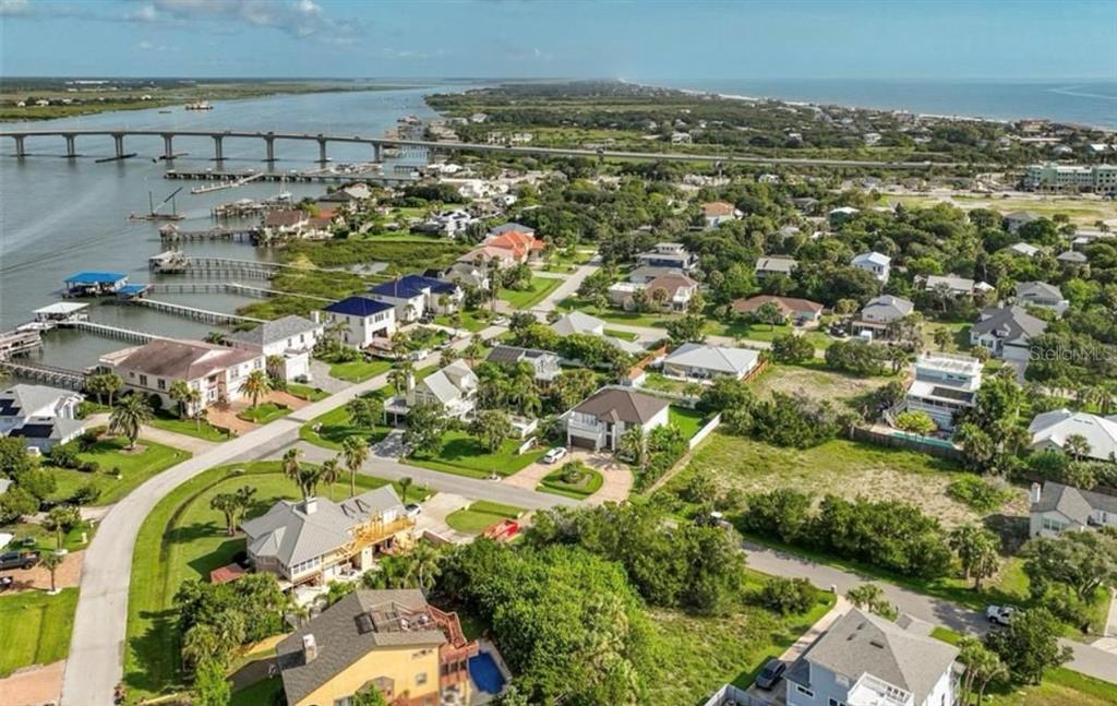 204 Sea Turtle Way St. Augustine, FL 32084 - Photo 6 of 7 an aerial view of a house with a yard