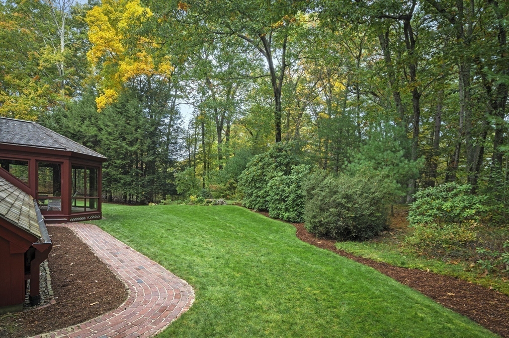 15 Woodland Road Boxford, MA 01921 - Photo 31 of 38 a view of a house with backyard