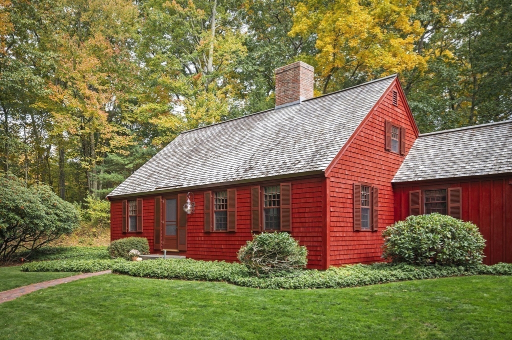 15 Woodland Road Boxford, MA 01921 - Photo 37 of 38 a view of backyard of house with green space