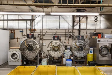 a view of a storage room