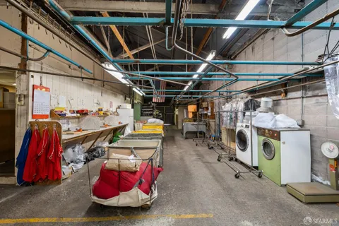 a view of storage and utility room