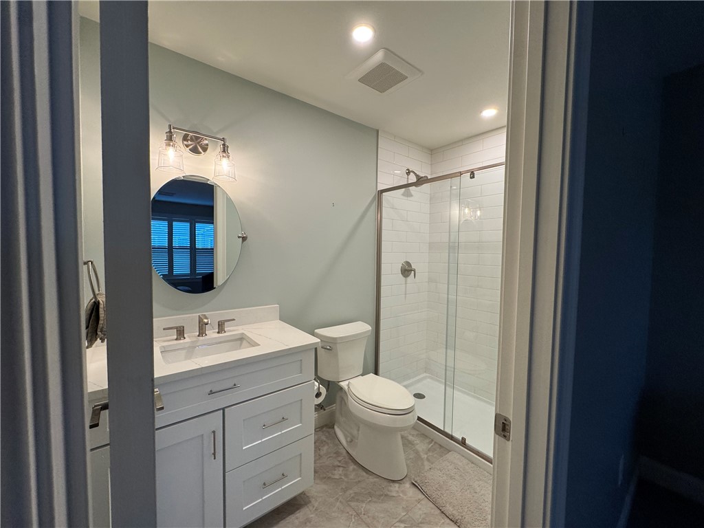 25 Franklin Road, Unit 1 East Greenwich, RI 02818 - Photo 28 of 38 2nd Bedroom Ensuite Private Full Bath wtih Walk-in Shower