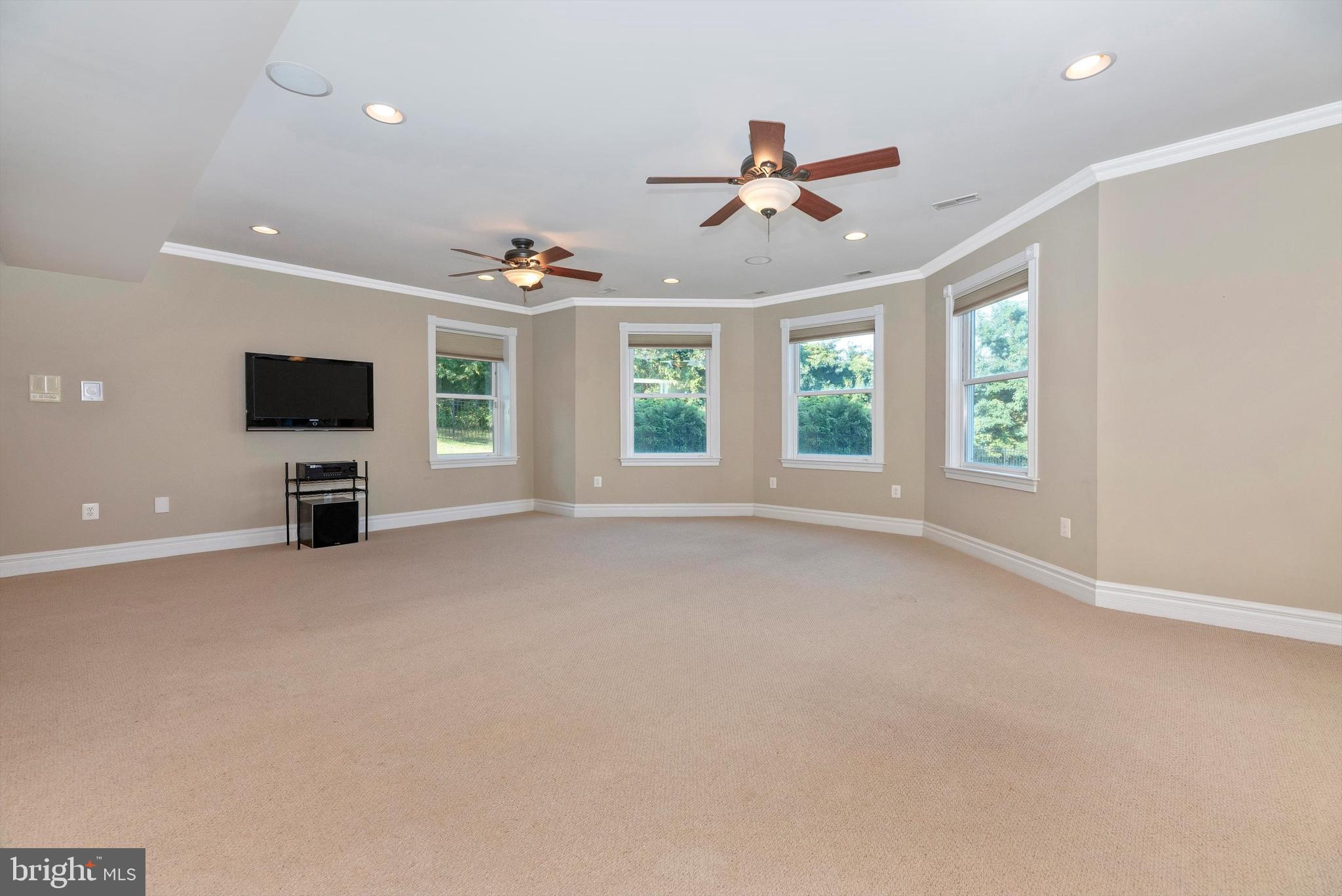 7525 Old Receiver Road Frederick, MD 21702 - Photo 35 of 63 Fully Finished Basement Recreation Area