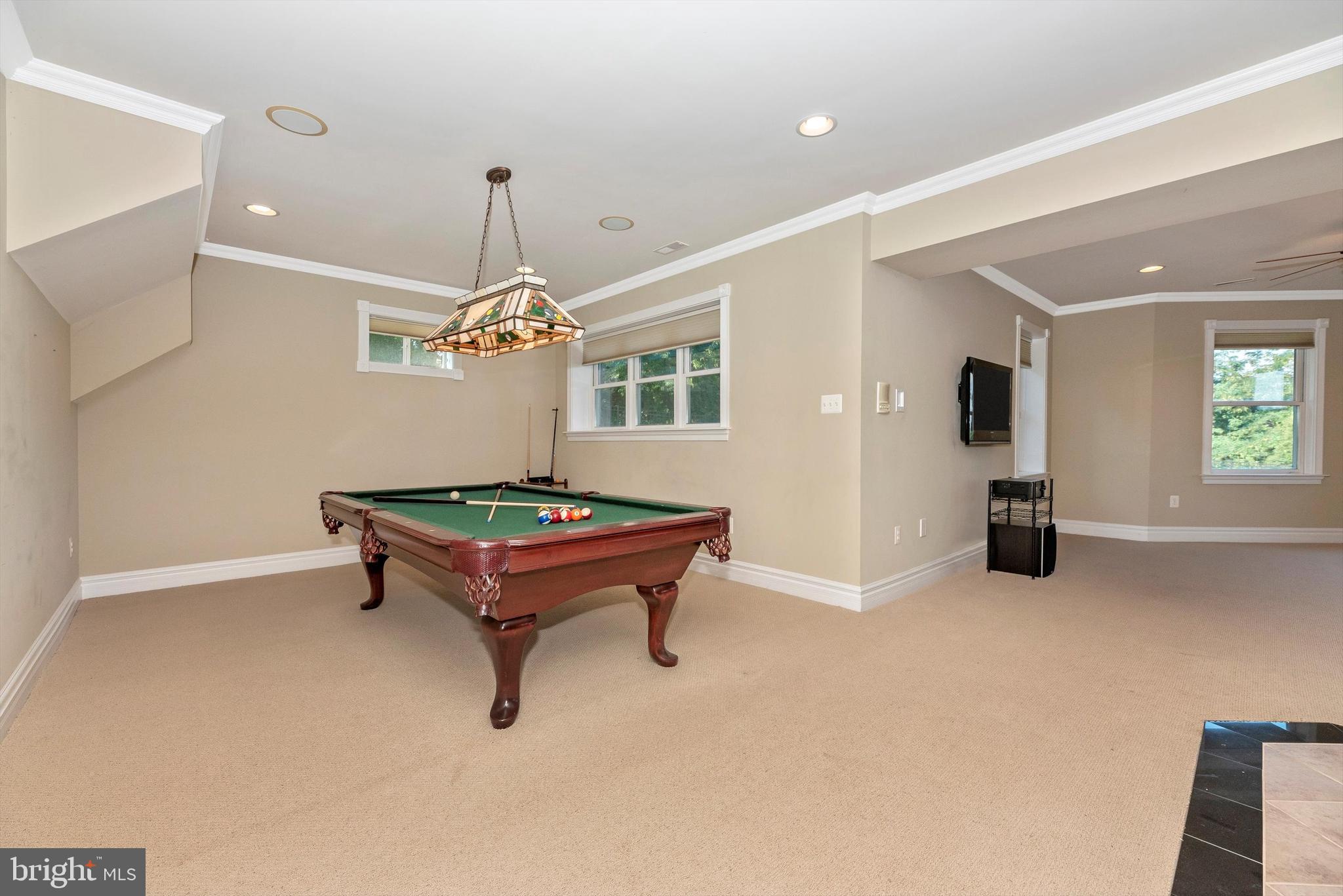 7525 Old Receiver Road Frederick, MD 21702 - Photo 39 of 63 Billiard Table Area