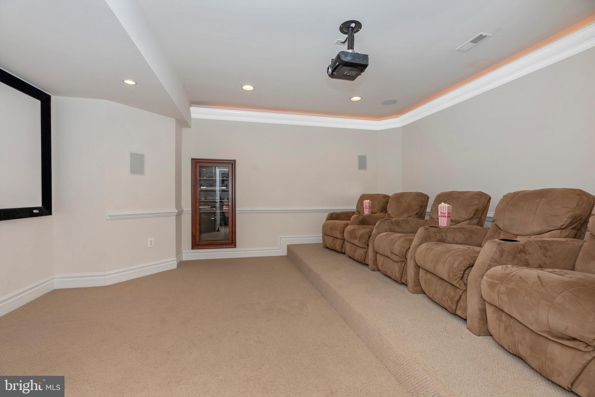 7525 Old Receiver Road Frederick, MD 21702 - Photo 41 of 63 In Home Movie Theatre