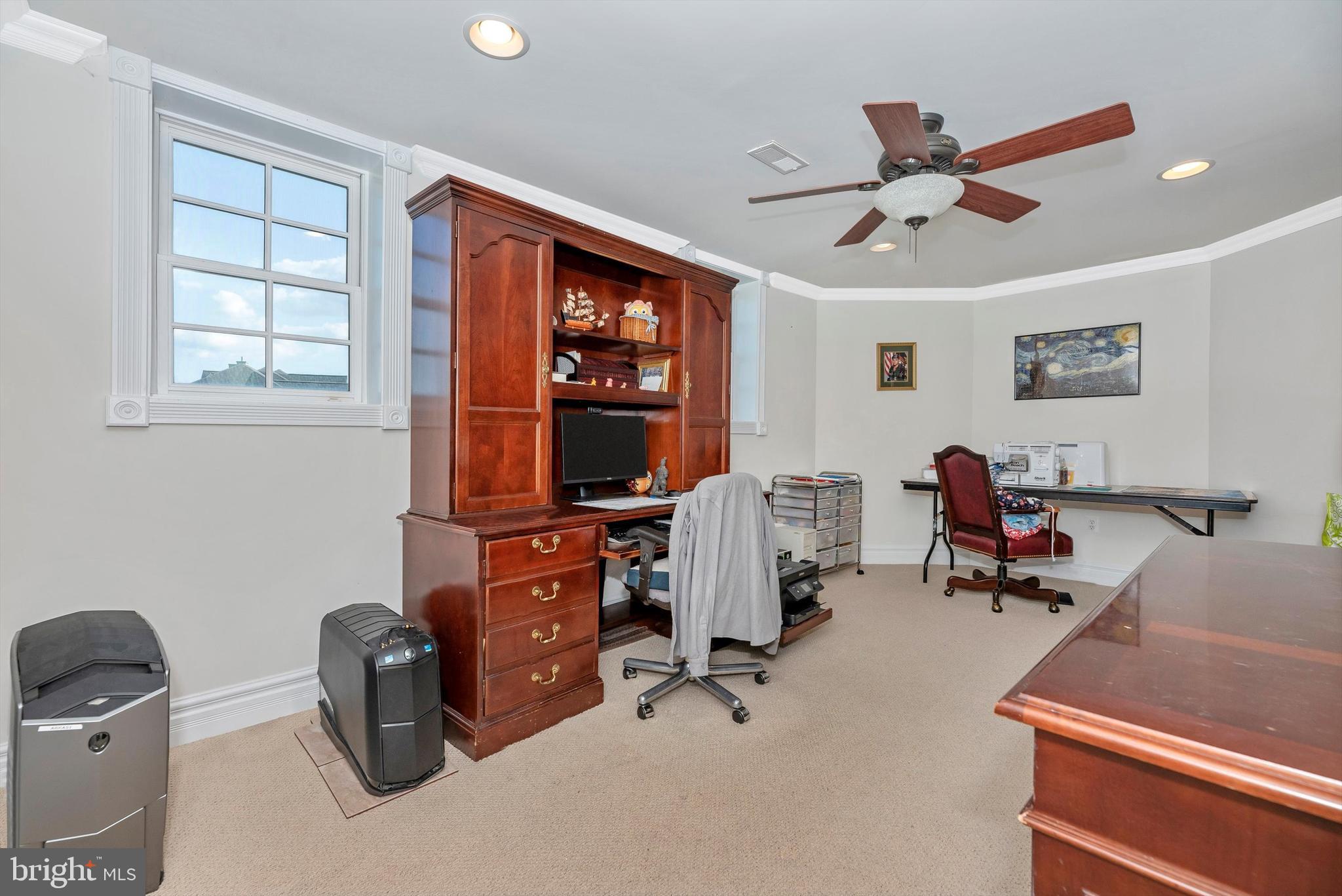 7525 Old Receiver Road Frederick, MD 21702 - Photo 45 of 63 Home Office/Bedroom #6 - Basement.