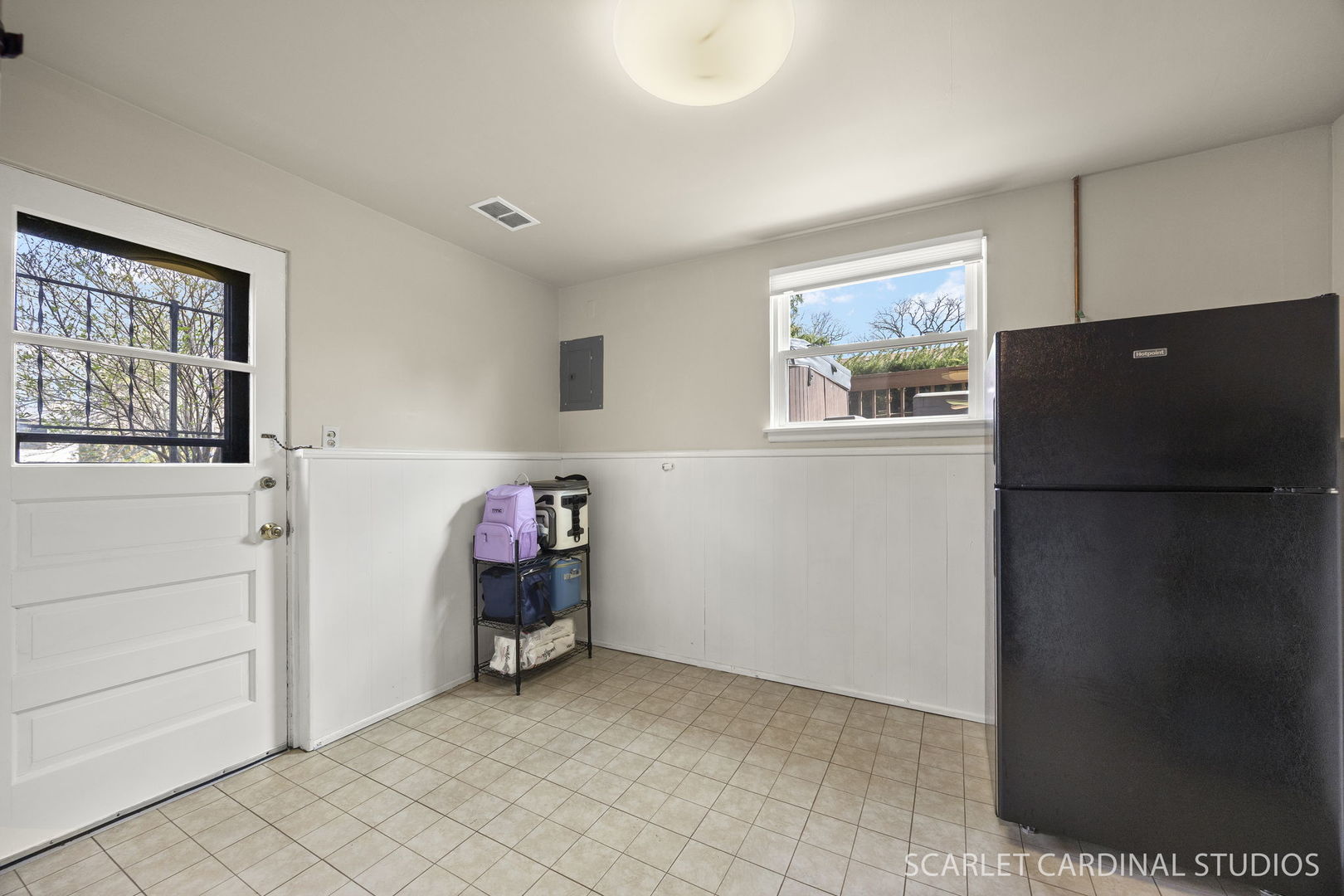 9 Notre Dame Drive Naperville, IL 60540 - Photo 13 of 24 a view of kitchen with refrigerator and window
