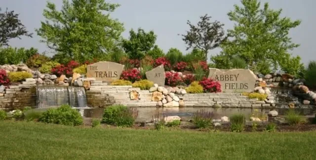 a view of outdoor space and yard