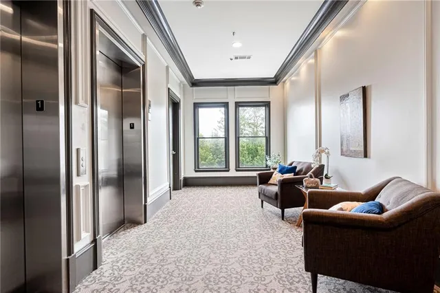 front view of a building