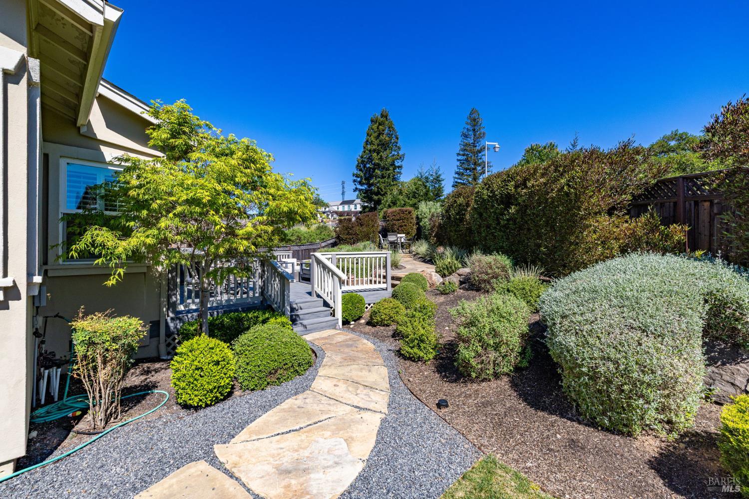 3726 Cannes Place Santa Rosa, CA 95403 - Photo 32 of 69 Another look at these slate walkways as we look northeast.
