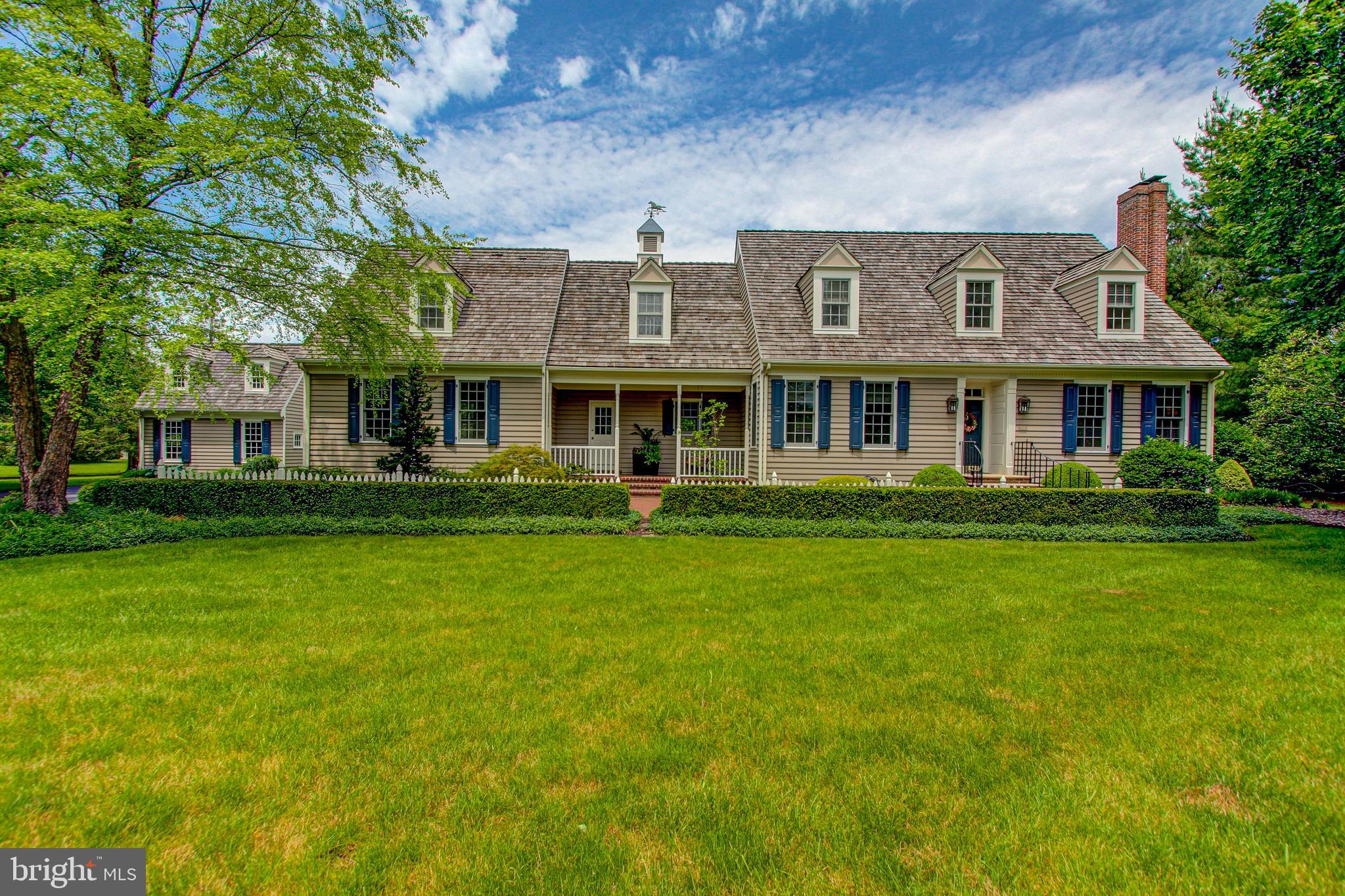 4040 Ruckman Way Doylestown, PA 18902 - Photo 1 of 48 Custom-built cape with cedar shake roof