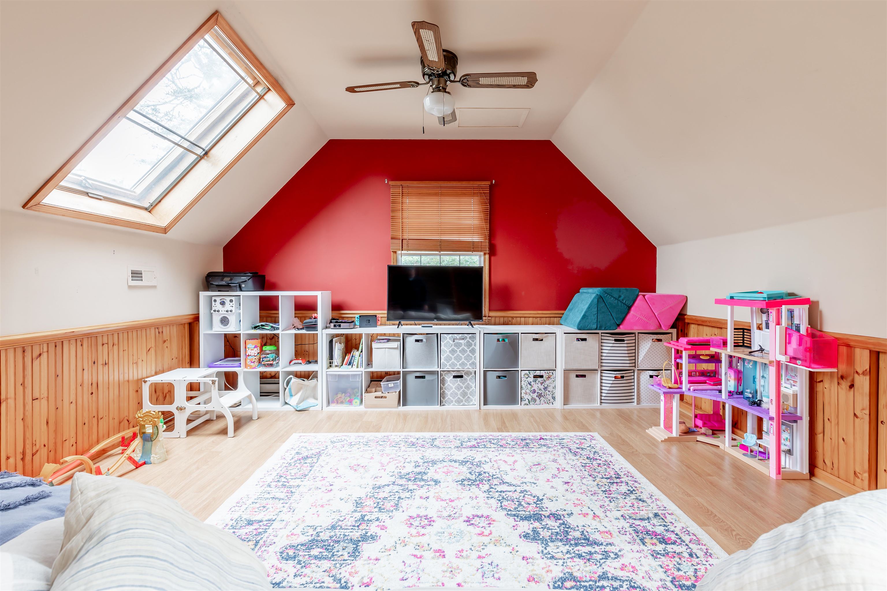970 Tecumseh Road Erma, NJ 08204 - Photo 33 of 50 a living room with furniture a fireplace and a flat screen tv