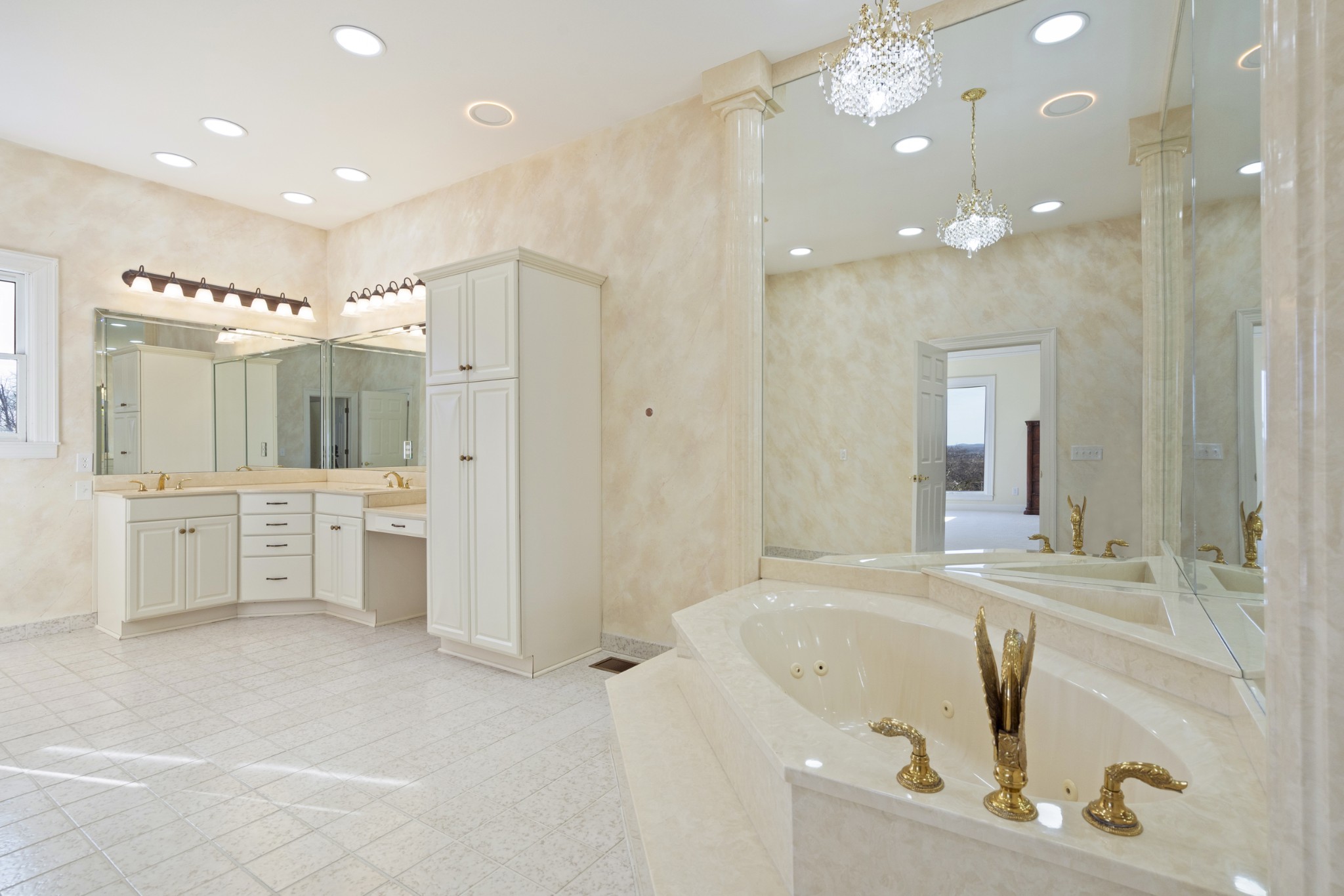 201 Vineyard Way Lebanon, TN 37087 - Photo 20 of 58 a bathroom with a tub a sink double vanity and shower
